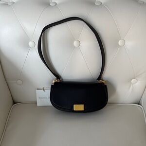 Rachel Zoe Elegant Black Shoulder Bag